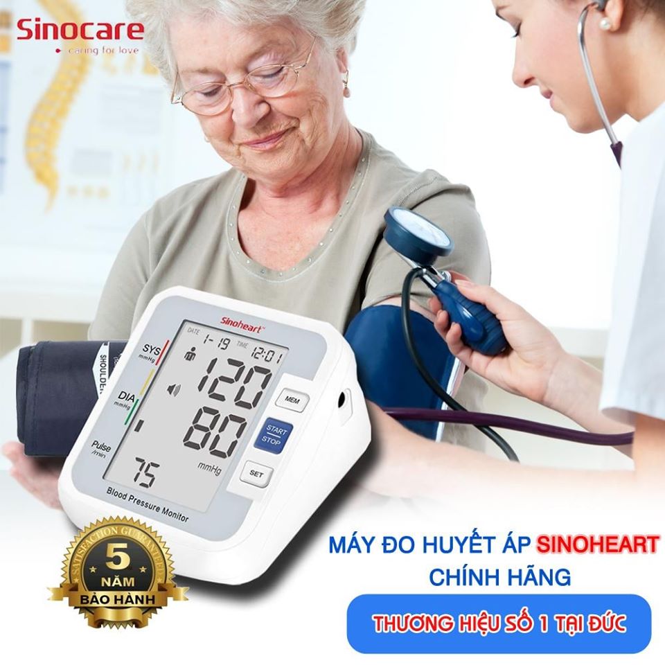 máy đo huyết áp sinoheart