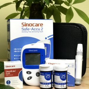 Máy đo đường huyết Sinocare Safe accu 2