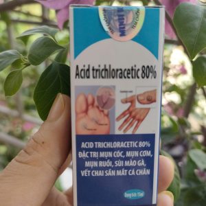 Trị Mụn Cóc Acid Trichloracetic 80%